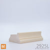 Lisse en bois - 2925L Détaillée - 2-1/8" x 3-1/2" - Pin blanc noueux | Wood shoe rail - 2925L Detailled - 2-1/8" x 3-1/2" - Knotty white pine