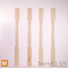 Barreaux en bois - Tournés 1-3/4" x 39" - Vue isométrique - Pin blanc noueux | Wood turned balusters - 1-3/4" x 39" - Isometric view - Knotty white pine
