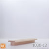 Moulure en T - 1030-12 - Transition pour plancher 12 mm - 5/8 x 1-5/8 - Érable | Wood T-moulding - 12 mm flooring transition - Maple