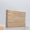 Cadrage en bois - 107 Moderne - 3/4 x 3-1/2 - Pin sélect rouge | Wood Casing - 107 Modern - 3/4 x 3-1/2 - Select Red Pine