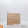 Plinthe en bois réversible - 202A côté Colonial - 3/8 x 3-1/2 - Merisier | Reversible Wood Baseboard - 202A Colonial side - 3/8 x 3-1/2 - Yellow Birch