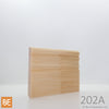 Plinthe en bois réversible - 202A côté Colonial - 3/8 x 3-1/2 - Pin blanc jointé | Reversible Wood Baseboard - 202A Colonial side - 3/8 x 3-1/2 - Jointed White Pine