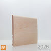 Plinthe en bois réversible - 202B côté Régulier - 3/8 x 4-1/2 - Érable | Reversible Wood Baseboard - 202B Regular side - 3/8 x 4-1/2 - Maple