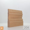 Plinthe en bois - 204 Québécoise - 3/4 x 4-1/2 - Chêne rouge | Wood Baseboard - 204 Québécoise - 3/4 x 4-1/2 - Red Oak