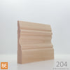 Plinthe en bois - 204 Québécoise - 3/4 x 4-1/2 - Érable | Wood Baseboard - 204 Québécoise - 3/4 x 4-1/2 - Maple