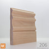 Plinthe en bois - 206 Canadienne - 3/4 x 5-1/2 - Merisier | Wood Baseboard - 206 Canadian - 3/4 x 5-1/2 - Yellow Birch