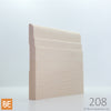 Plinthe en bois - 208 Pyramide - 3/4 x 5-1/2 - Érable | Wood Baseboard - 208 Pyramid - 3/4 x 5-1/2 - Maple