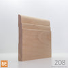 Plinthe en bois - 208 Pyramide - 3/4 x 5-1/2 - Merisier | Wood Baseboard - 208 Pyramid - 3/4 x 5-1/2 - Yellow Birch