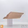 Corniche en bois - 2970 Moulure de tête Léo - 3/4 x 3-1/8 - Érable | Wood cabinet moulding - 2970 - 3/4 x 3-1/8 - Maple