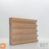 Cadrage en bois - 807 Doigts de dame - 3/4 x 4 - Merisier | Wood casing - 807 Fluted - 3/4 x 4 - Yellow birch