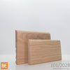Cadrage en bois - 101 et 202B  - Chêne rouge | Wood Casing - 101 and 202B - Red Oak