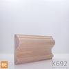 Cimaise en bois - K692 - 27/32 x 3 - Merisier | Wood chair rail - K692 - 27/32 x 3 - Yellow birch