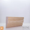 Cimaise en bois - K696 - 27/32 x 2-1/2 - Merisier | Wood chair rail - K696 - 27/32 x 2-1/2 - Yellow birch