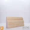Cimaise en bois - K696 - 27/32 x 2-1/2 - Pin rouge sélect | Wood chair rail - K696 - 27/32 x 2-1/2 - Select red pine