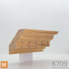 Corniche en bois - K709 Denticules - 3/4 x 3-11/16 - Pin rouge sélect | Wood crown moulding - K709 Dentils - 3/4 x 3-11/16 - Select red pine