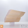 Corniche en bois - K712 - 27/32 x 4-1/8 - Pin blanc jointé | Wood crown moulding - K712 - 27/32 x 4-1/8 - Jointed white pine
