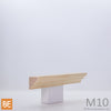 Corniche en bois - M10 Ogee - 3/4 x 3/4 - Pin blanc jointé | Wood crown moulding - M10 Ogee - 3/4 x 3/4 - Jointed white pine