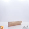 Cimaise en bois - M38 Le Domaine - 5/8 x 1-3/16 - Érable | Wood chair rail - M38 Le Domaine - Maple