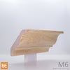 Corniche en bois - M6 Doucine - 3/4 x 4 - Pin blanc jointé | Wood crown moulding - M6 - 3/4 x 4 - Jointed white pine