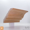Corniche en bois - M9 Doucine - 3/4 x 5 - Merisier | Wood crown moulding - M9 - 3/4 x 5 - Yellow birch