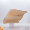 Corniche en bois - M9 Doucine - 3/4 x 5 - Pin blanc noueux | Wood crown moulding - M9 - 3/4 x 5 - Knotty white pine