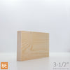 Planche en bois - B4F 3/4" x 3-1/2" - Pin blanc jointé | Wood plank - S4S 3/4" x 3-1/2" - Jointed white pine