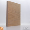 Planche en bois - B4F 3/4" x 7-1/4" - Chêne rouge | Wood plank - S4S 3/4" x 7-1/4" - Red oak