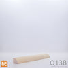 Quart-de-rond en bois - Q13B - 1/2 x 3/4 - Pin blanc jointé | Wood quarter round - Q13B - 1/2 x 3/4 - Jointed white pine