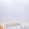 Quart-de-rond en bois - Q13B - 1/2 x 3/4 - Pin rouge sélect | Wood quarter round - Q13B - 1/2 x 3/4 - Select red pine