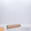 Quart-de-rond en bois - Q13BZ Zen - 1/2 x 3/4 - Chêne rouge | Wood quarter round - Q13BZ Zen - 1/2 x 3/4 - Red oak