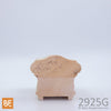 Main courante en bois - 2925G Rainurée - 3-1/8" x 3-9/16" - Pin blanc noueux | Wood handrail - 2925G - Grooved - 3-1/8" x 3-9/16" - Knotty white pine