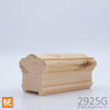 Main courante en bois - 2925G Rainurée - 3-1/8" x 3-9/16" - Pin blanc noueux | Wood handrail - 2925G - Grooved - 3-1/8" x 3-9/16" - Knotty white pine