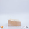 Lisse en bois - 7440 - 1-3/4" x 3-1/2" - Pin blanc noueux | Wood shoe rail - 7440 - 1-3/4" x 3-1/2" - Knotty white pine