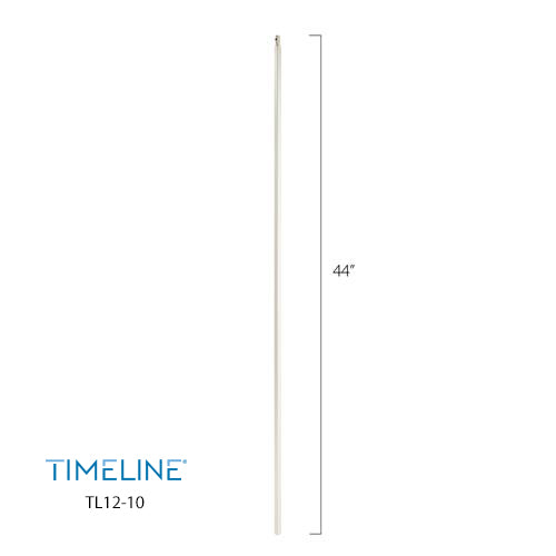 Barreau d'escalier en métal - Carré simple TL12 - 1/2" x 44" - Acier