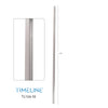 Barreau d'escalier en métal - Carré simple TL12A/TL58 - 5/8" x 44" - Acier