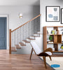 Escalier avec balustres TL224-1RD et TL224-2RD | Staircase with TL224-1RD and TL224-2RD