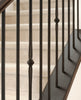 Escalier avec balustres TL61-1RD-40 et TL-261-4RD | Staircase with balusters TL261-1RD and TL261-4RD