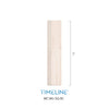 Bague décorative en bois - Rectangulaire - Bouleau | Wood decorative baluster collar - Rectangular - Birch