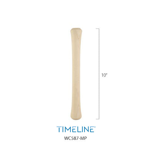 Bague décorative en bois - Cylindrique - Érable | Wood decorative baluster collar - Cylindrical - Maple