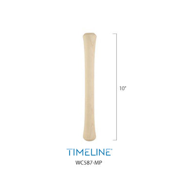 Bague décorative en bois - Cylindrique - Érable | Wood decorative baluster collar - Cylindrical - Maple