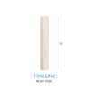Bague décorative en bois - Rectangulaire - Bouleau | Wood decorative baluster collar - Rectangular - Birch