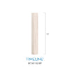 Bague décorative en bois - Rectangulaire - Érable | Wood decorative baluster collar - Rectangular - Maple
