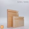 Plinthe en bois - MFP9290 Encoche - 1/2 x 5 - Pin blanc jointé | Wood baseboard - MFP9290 Grooved - 1/2 x 5 - Jointed white pine