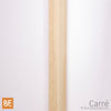 Barreaux en bois - Carré 1-3/4" et 1-1/4" x 42" - Vue isométrique - Pin blanc noueux | Wood square balusters - 1-3/4" & 1-1/4" x 42" - Isometric view - Knotty white pine