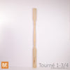 Barreau en bois - Tourné 1-3/4" x 39" - Vue isométrique - Pin blanc noueux | Wood turned baluster - 1-3/4" x 39" - Isometric view - Knotty white pine