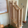 Poteau carré et poteau rainuré zen - 6304 et 6300Z - 3" x 3" x 48" - Démonstrateurs | Square newel post & Grooved square newel post - 6304 & 6300Z Zen - 3" x 3" x 48" - Demos
