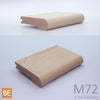 Nez de palier en bois - M72 - 1-1/16" x 4-1/4" -  Pour plancher 3/4" - Érable | Wood nosing - M72 - 1-1/16" x 4-1/4" - For 3/4" flooring - Maple