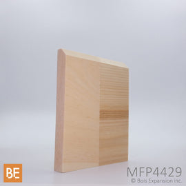 Plinthe en bois - MFP4429 Zen - 5/8 x 5-1/2 - Pin blanc jointé | Wood baseboard - MFP4429 Zen - 5/8 x 5-1/2 - Jointed white pine