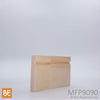 Cadrage en bois - MFP9090 Encoche - 5/8 x 3 - Pin blanc jointé | Wood casing - MFP9090 Grooved - 5/8 x 3 - Jointed white pine