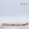 Planche murale en bois - Patron 17 - Lambris 5/8 x 3-1/4 - Pin rouge noueux | Wood siding paneling - Standard pattern 17 - 5/8 x 3-1/4 - Knotty red pine